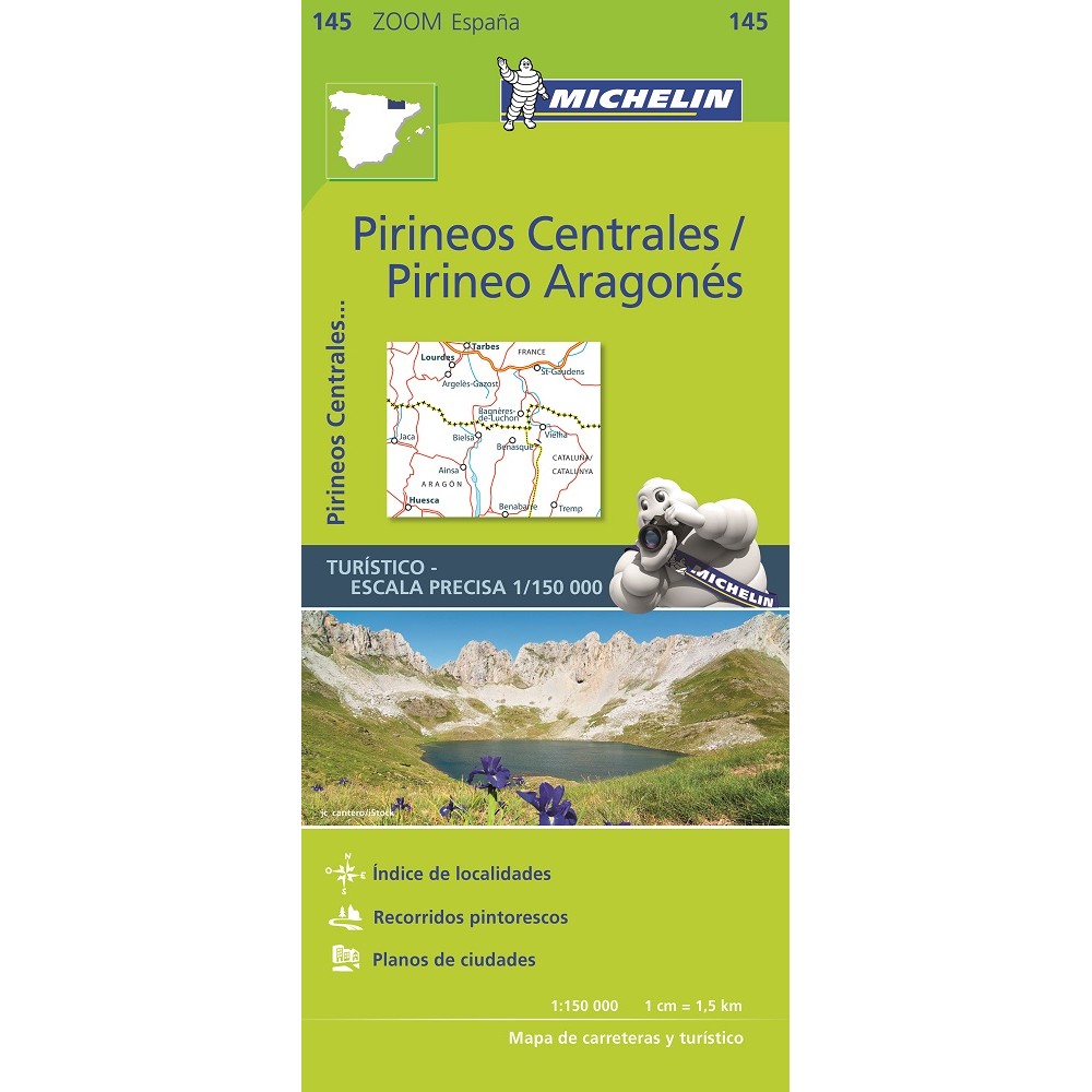 145 Pyreneerna centrala Michelin
